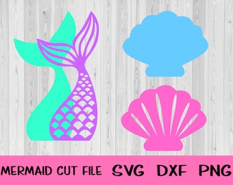 Mermaid Clip Art, Mermaid Tail SVG, Mermaid Layered, Mermaid 3D, Mermaid Layers, Mermaid PNG, Mermaid Tail Vector, Mermaid DXF, Cricut File