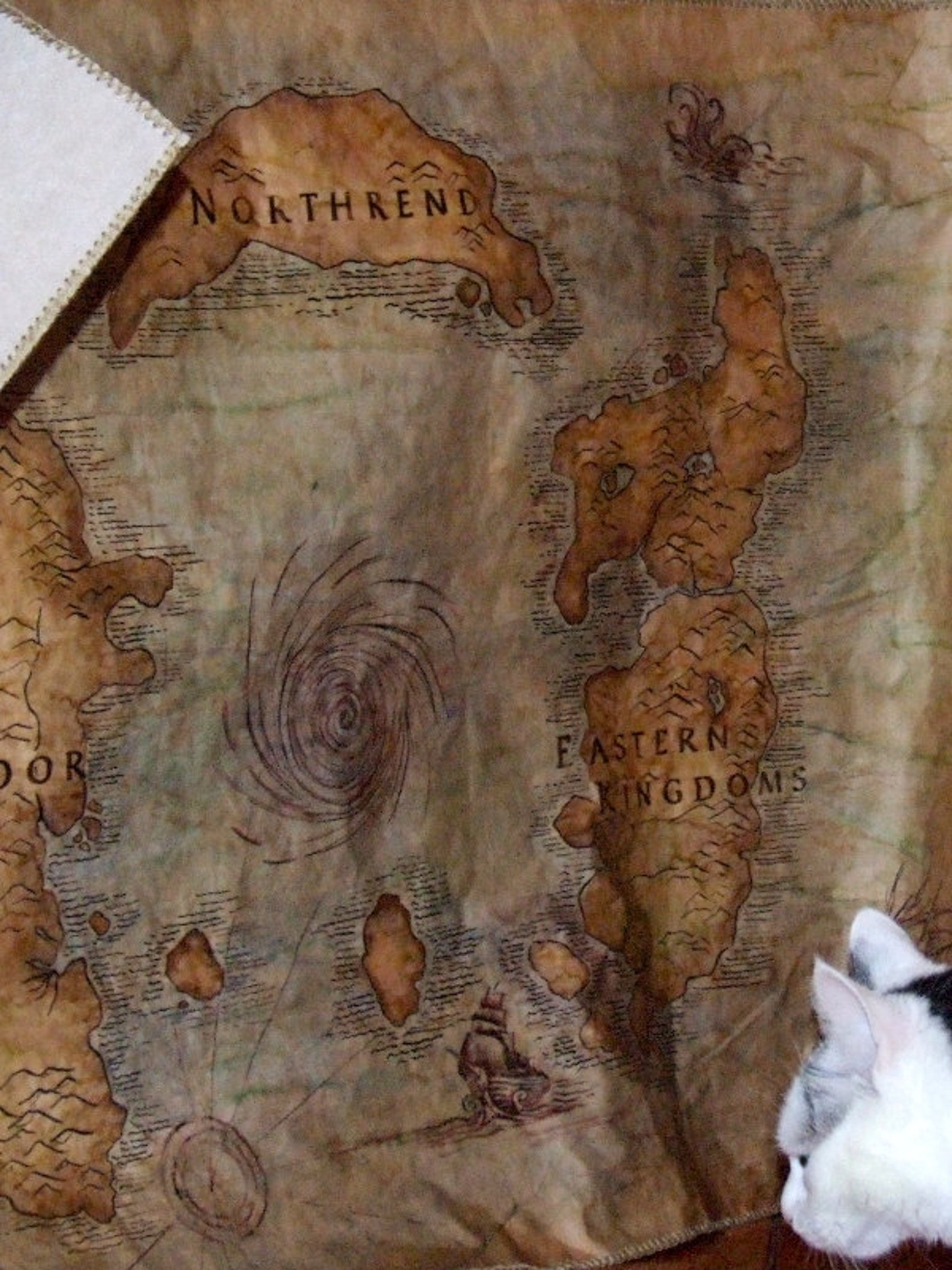 Large Azeroth Map. World of Warcraft Map. Choose Expansion. Etsy