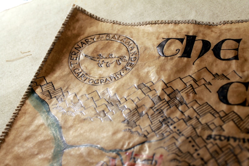 TEMERANT Map, the Name of the Wind Map, Four Corners of Civilization ...