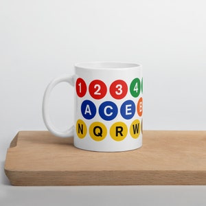 NYC Subway Mug - 2024 Version