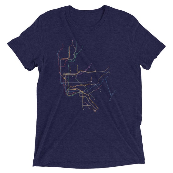 Nyc subway map t shirt hotsell
