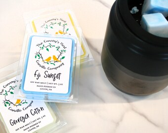 Soy Wax Melts, Strong Scented Wax Melts, Spring Summer Scented Wax Melts, Winter Wax Melts, Stocking Stuffers, Wax Cubes, Pick Your Scent