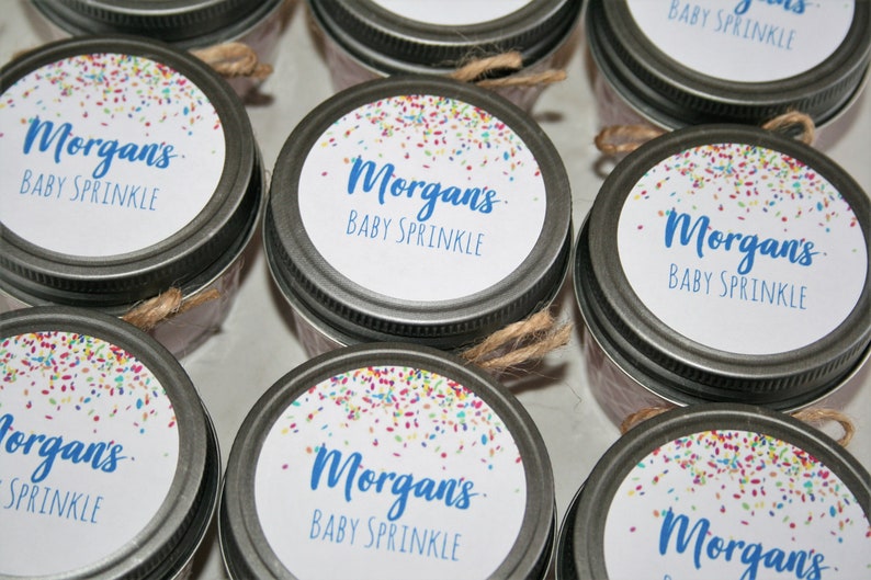 Baby Shower Candles Personalized Baby Shower Favors Baby Etsy