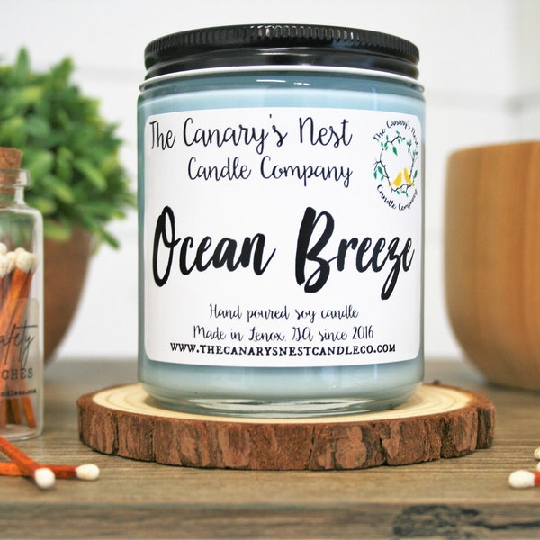 Ocean Breeze 300g Soy Candle main image 1