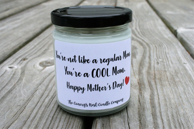 Mother's Day Candle You're a Cool Mom Candle Funny Etsy