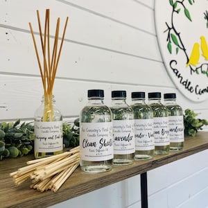 Reed Diffuser, Flameless Candle, Non Toxic Home Fragrance