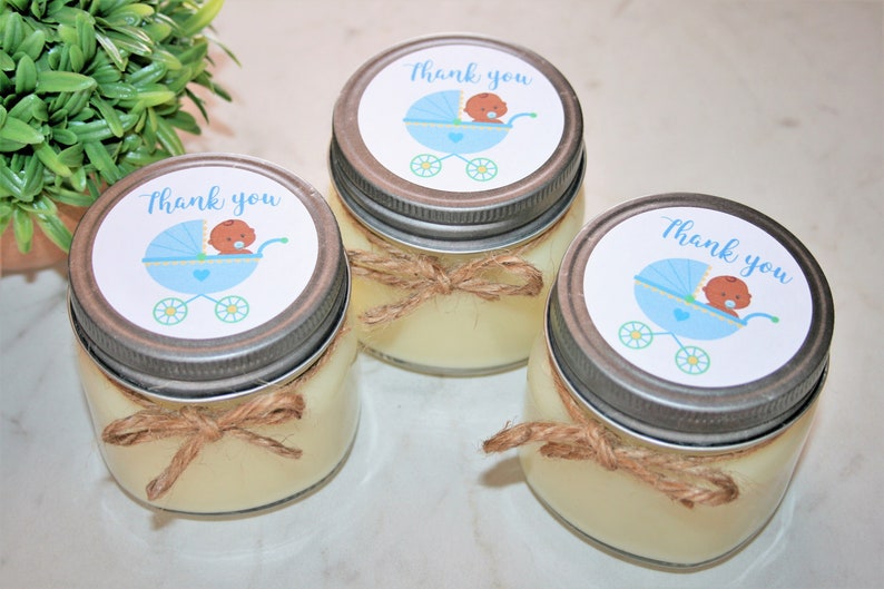 Baby Shower Thank You Gifts Soy Candles Personalized Etsy
