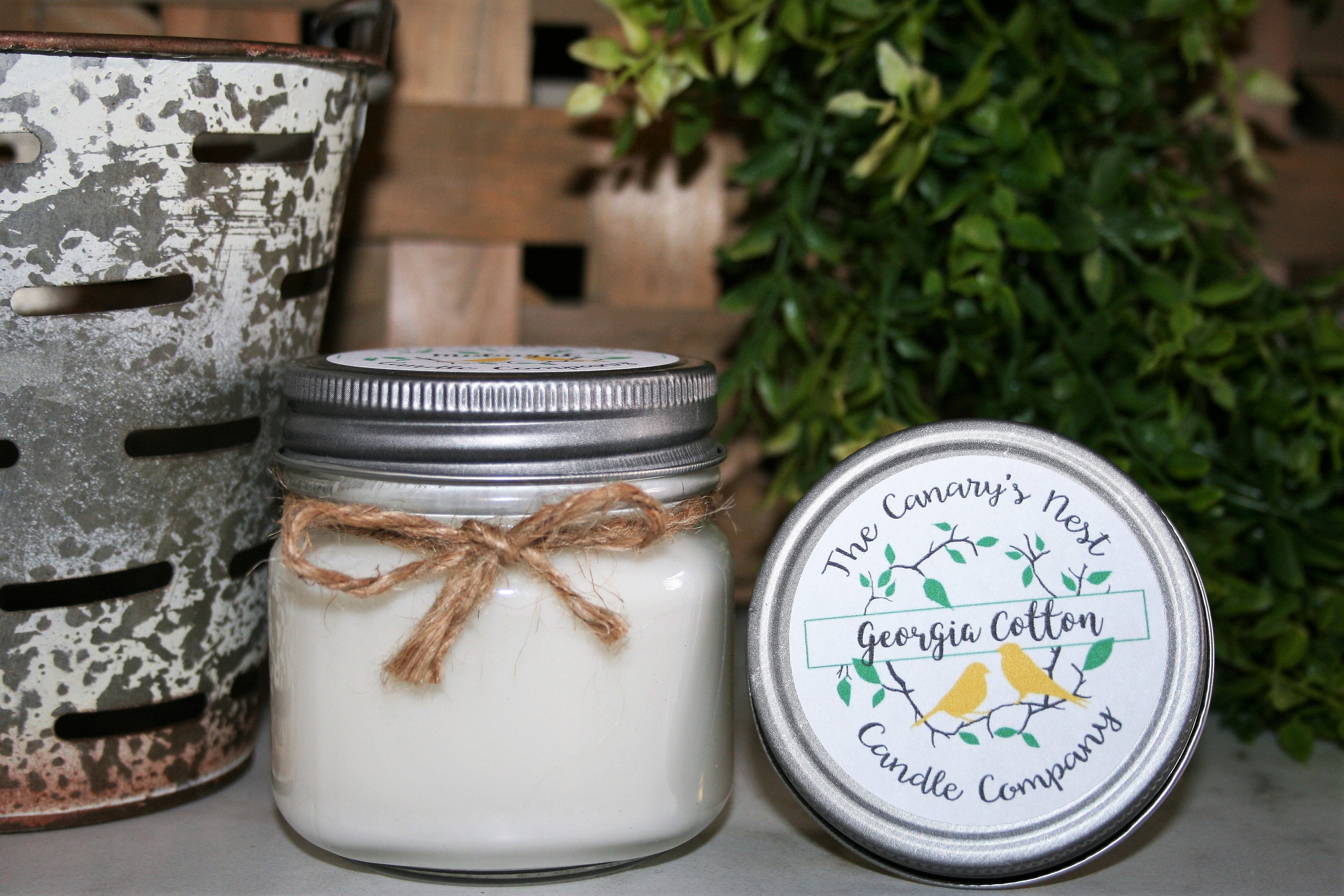 Soy Candles Clean Linen Candle Cotton Candle Etsy