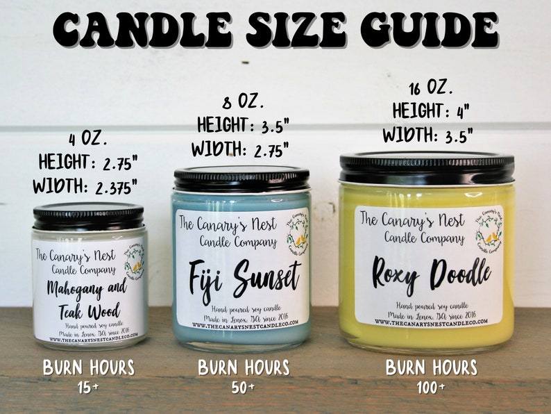 The Canary's Nest Candle Company Soy Candle - Thumbnail 2