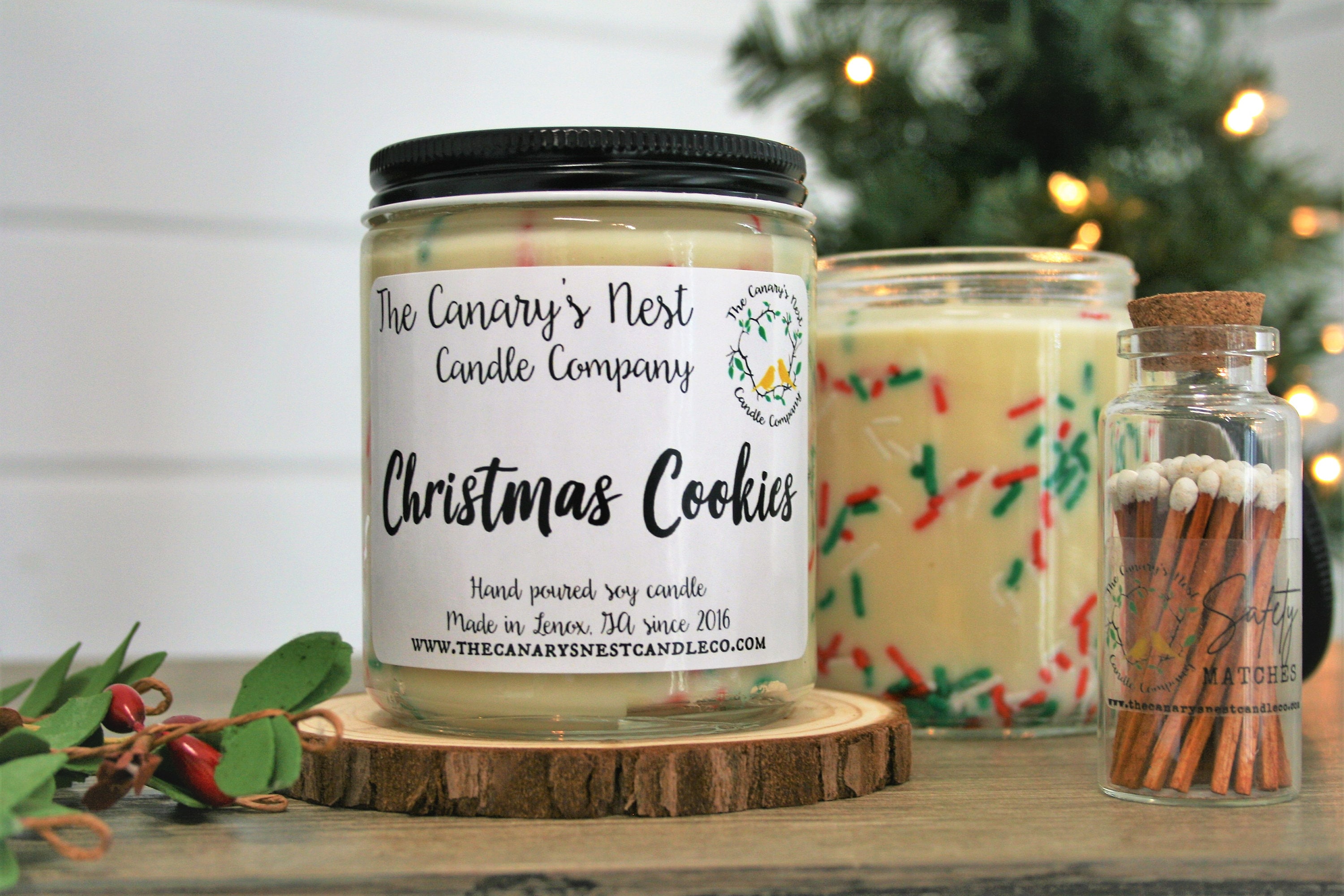 Christmas Cookie, Quartz Candle