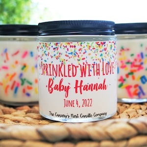 Personalized Baby Shower Candle Favors, Custom Baby Shower Candles, Baby Shower Favor, Baby Sprinkle Favors, Baby Boy Favor, Baby Girl Favor