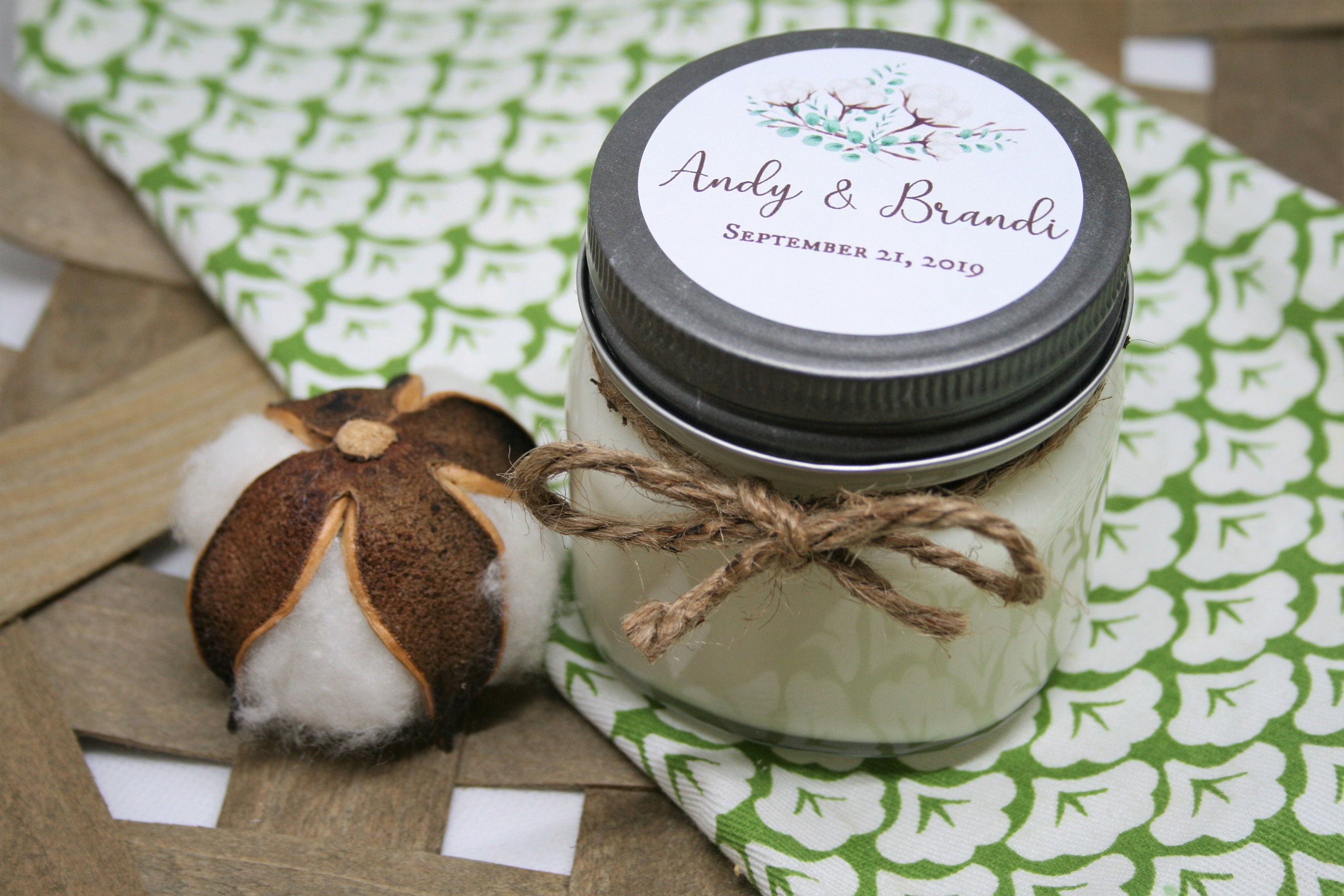 Soy Candles Clean Linen Candle Cotton Candle Etsy