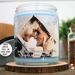 Personalized Candle, Soy Candles, Logo Candle, Personalized Candle Gift, Baby Shower Favor, Bridesmaid Gift, Teacher Gift, Christmas Gift