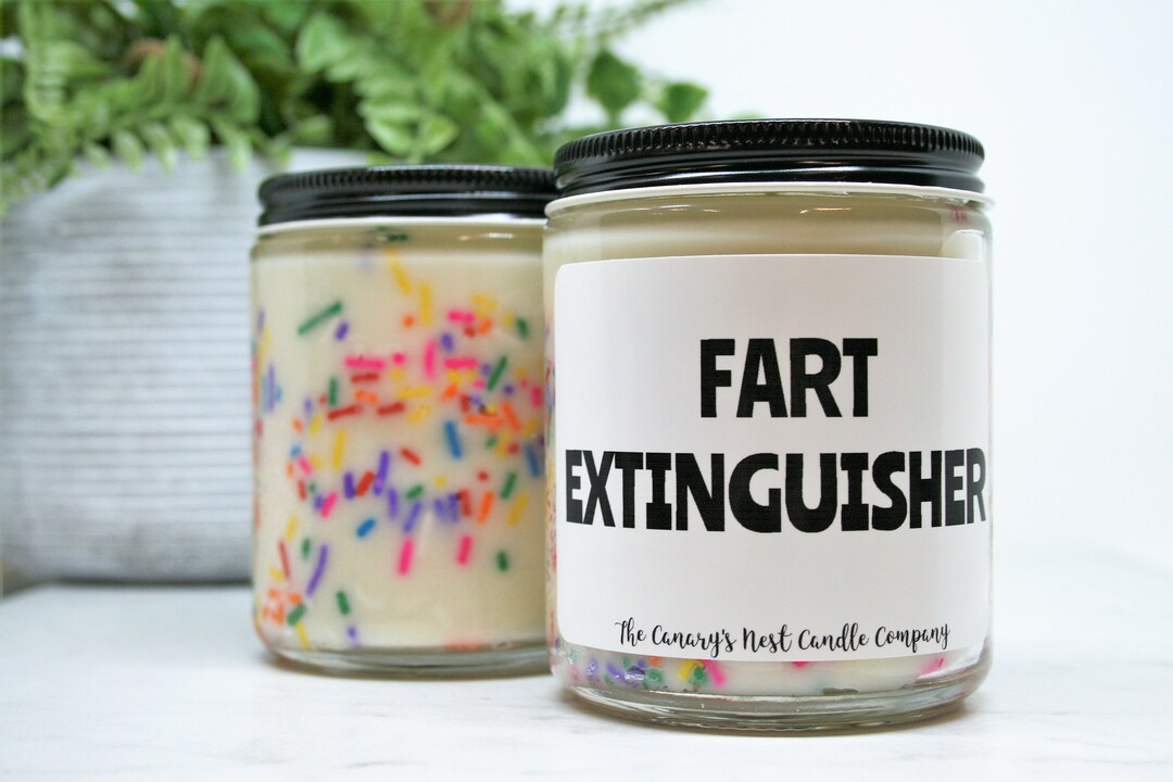 Fart Extinguisher Candle, Dad Christmas Gift, Soy Candle, Funny Candles