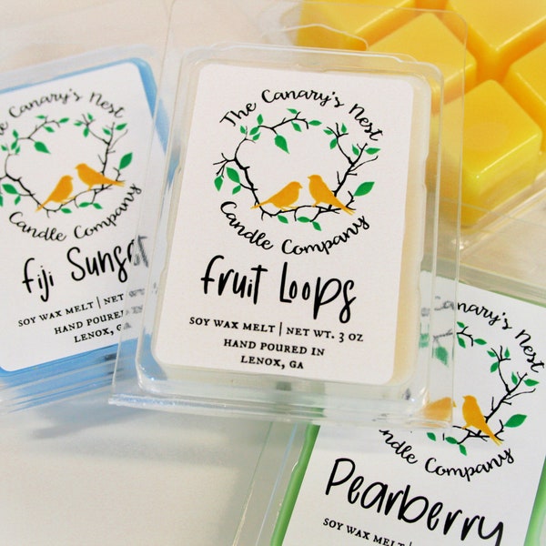 Soy Wax Melts, Strong Scented Wax Melts, Spring Summer Scented Wax Melts, Winter Wax Melts, Fall Wax Melts, Wax Cubes, Pick Your Scent