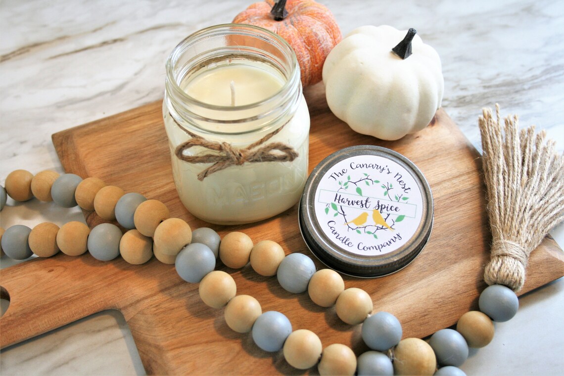 Fall Candle Gift Set Pick 3 Fall Candles Winter Candles Etsy