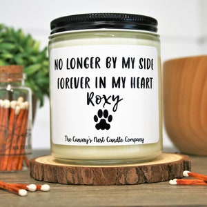 Loss of Pet Gift, Soy Candle, Pet Memorial Gift, Personalized Pet Memorial Candle, Pet Sympathy Gift, Dog Loss Gift, Pet Passing, Cat Loss