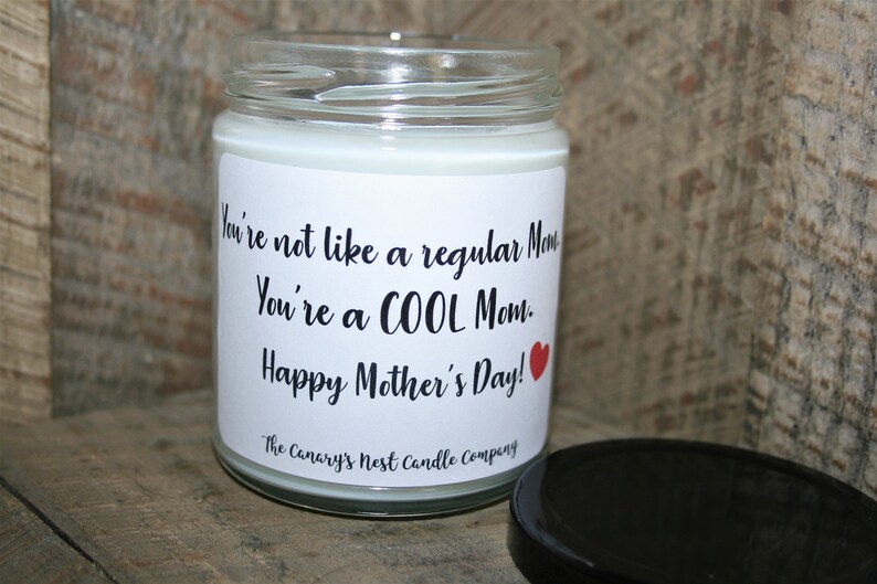 Mother's Day Candle You're a Cool Mom Candle Funny Etsy