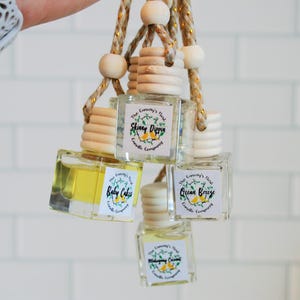 Refillable Hanging Car Diffuser: Stylish Car Air Freshener