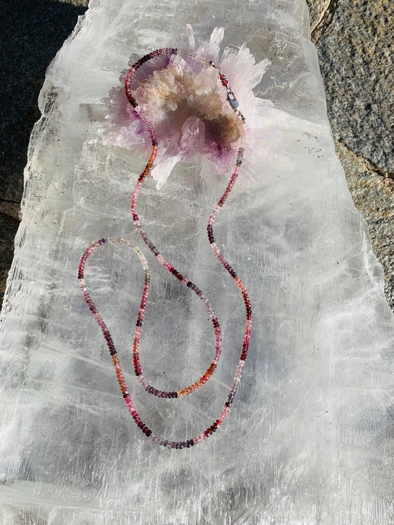 Mixed Spinel Facet Cut Rondelles