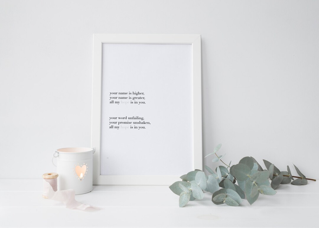 Wall Art Black & White 8x10 Print Dorm Art Typography Printable Instant