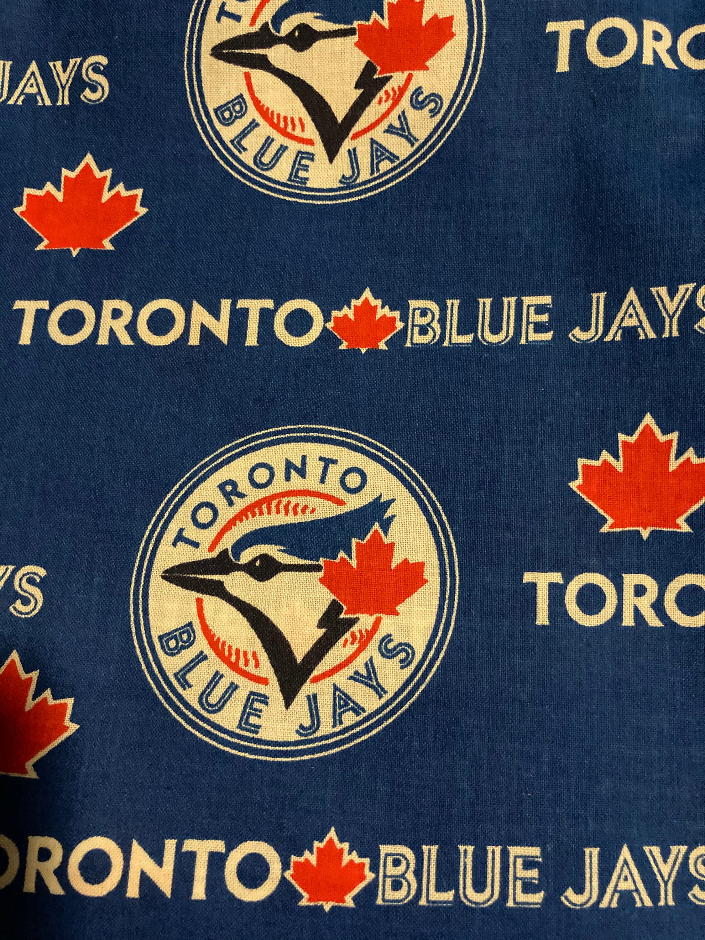 Toronto Blue Jays Fabric Etsy