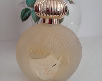 Nina, Nina Ricci Paris eau de toilette, vintage Lalique bottle 200ml made in France, collection of French perfume bottles