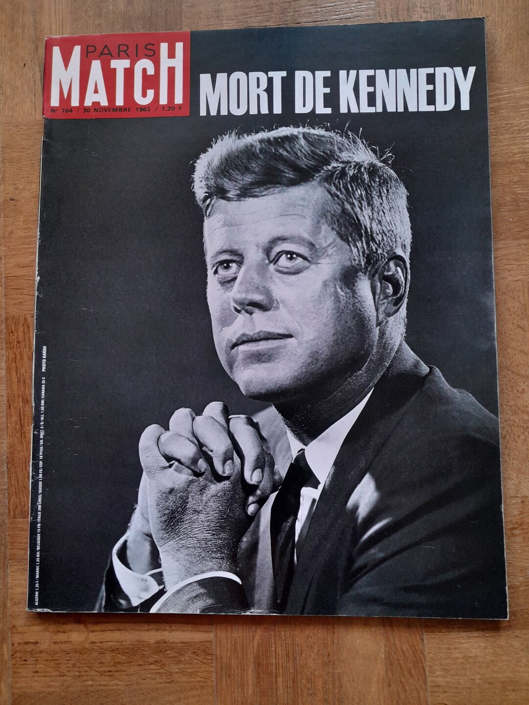 Death of Kennedy, Paris Match Magazine Historical Issue November 30
