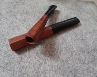 2 cigarette holders in bakelite and wood, made in France, Jura, 60s, new from factory stock, smoking accessory, tobacco