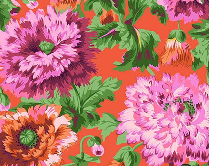FABRIC:  Rosemary RED by Philip Jacobs for the Kaffe Fassett Collective