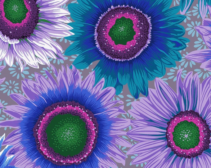 FABRIC: Van Gogh BLUE Philip Jacobs for the Kaffe Fassett Collective