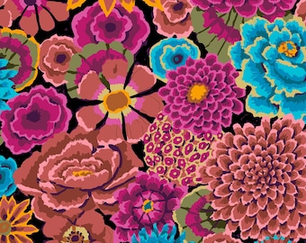 OOP FABRIC : Enchanted DARK par Kaffe Fassett pour le collectif Kaffe Fassett