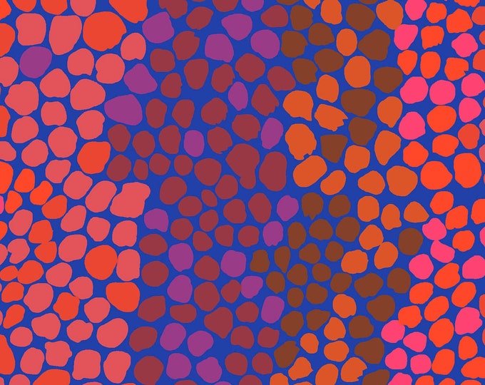 OOP FABRIC:  Pebble Mosaic PRUNE by Kaffe Fassett for the Kaffe Fassett Collective