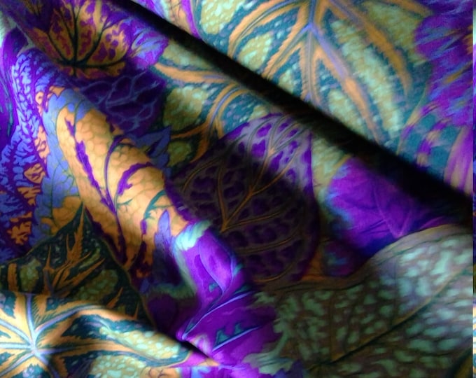 FABRIC: Coleus LAVENDER by Philip Jacobs for the Kaffe Fassett Collective