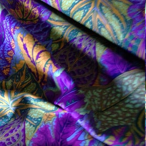 FABRIC: Coleus LAVENDER by Philip Jacobs for the Kaffe Fassett Collective