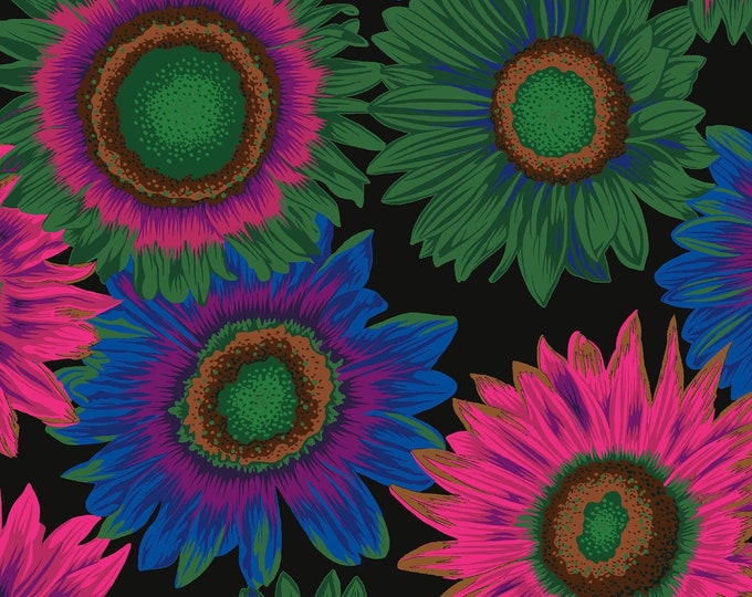 OOP FABRIC: Van Gogh DARK Philip Jacobs for the Kaffe Fassett Collective