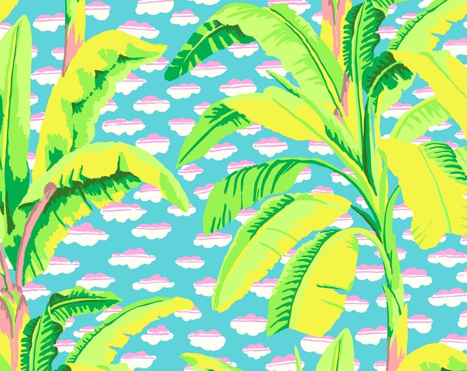 OOP FABRIC:  Banana Tree GREEN by Kaffe Fassett for the Kaffe Fassett Collective