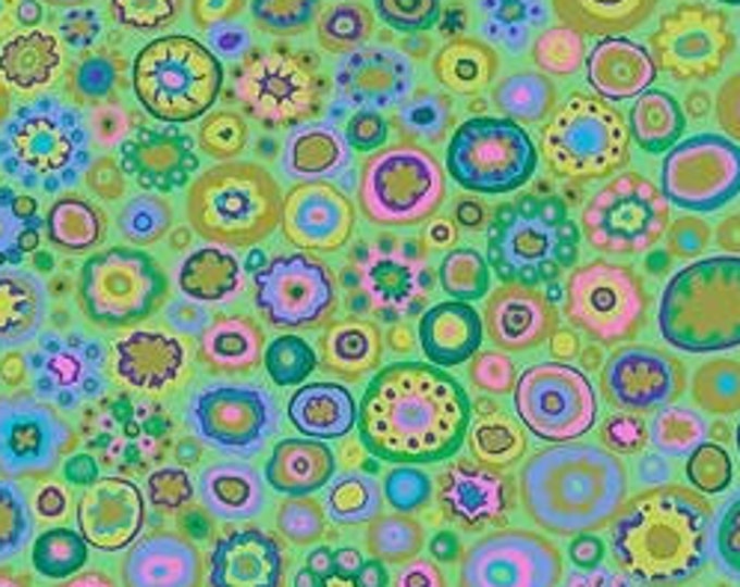 FABRIC:  Paperweight EMERALD by Kaffe Fassett for the Kaffe Fassett Collective