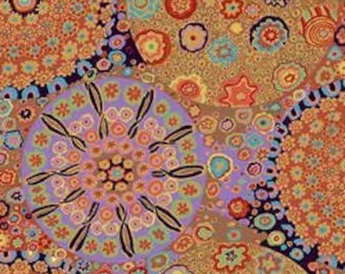 OOP FABRIC: Millefiore BROWN by Kaffe Fassett for the Kaffe Fassett Collective
