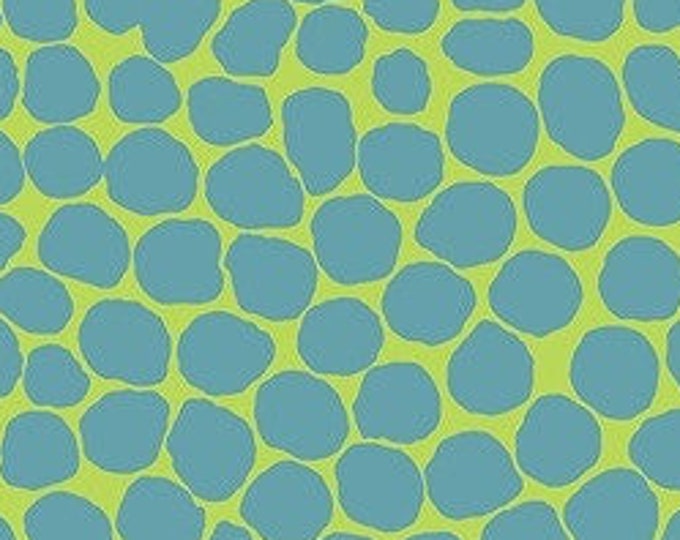 OOP FABRIC:  Jumble SEAFOAM by Brandon Mably for the Kaffe Fassett Collective