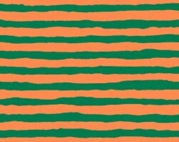 FABRIC:  Comb Stripe GREEN by Brandon Mably for the Kaffe Fassett Collective