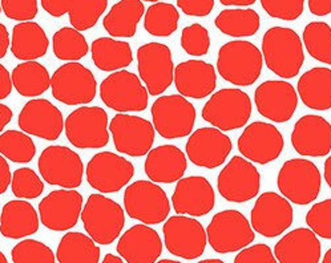 OOP FABRIC:  Jumble SCARLETT by Brandon Mably for the Kaffe Fassett Collective