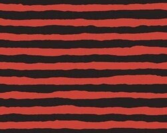 FABRIC:  Comb Stripe RUST by Brandon Mably for the Kaffe Fassett Collective