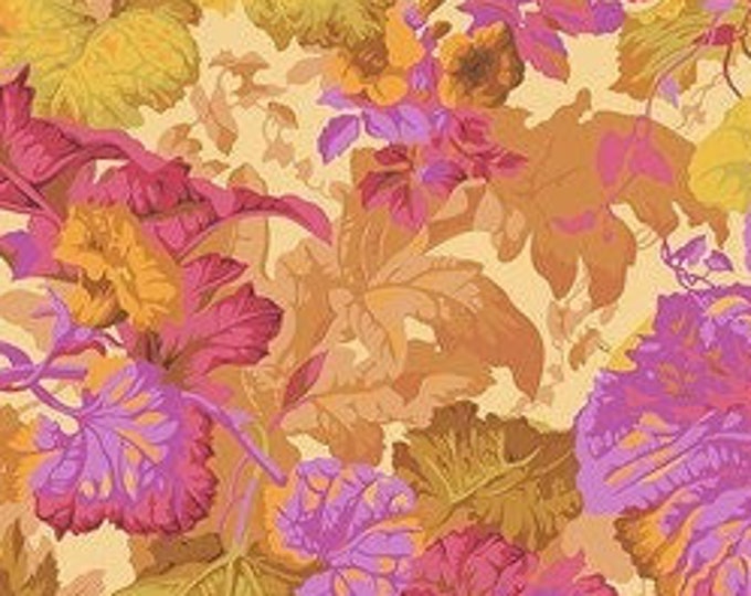 OOP FABRIC:  "Vintage" Grandiose OCHRE by Philip Jacobs for the Kaffe Fassett Collective