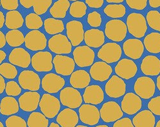 OOP FABRIC:  Jumble SAFFRON by Brandon Mably for the Kaffe Fassett Collective