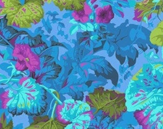 OOO FABRIC:  "Vintage" Grandiose TURQUOISE by Philip Jacobs for the Kaffe Fassett Collective