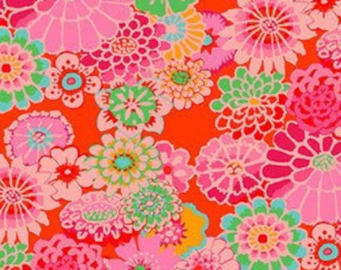 OOP FABRIC:  Asian Circles TOMATO by Kaffe Fasset for the Kaffe Fassett Collective