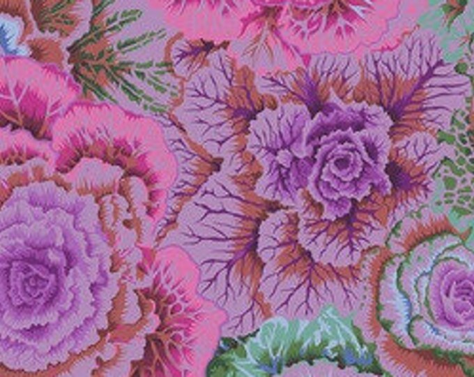 FABRIC:  Brassica MAGENTA by Philip Jacobs for the Kaffe Fassett Collective