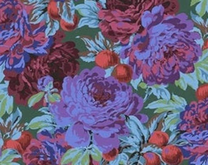 OOP FABRIC:   Luscious DARK by Philip Jacobs for the Kaffe Fassett Collective