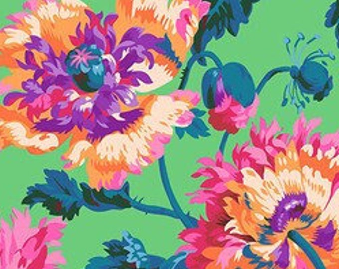 OOP FABRIC:  Garden Party PINK by Philip Jacobs for the Kaffe Fassett Collective